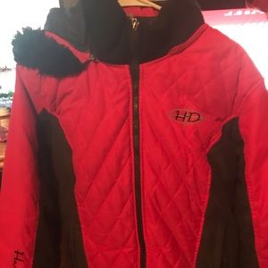 Harley-Davidson winter coat with detachable hood